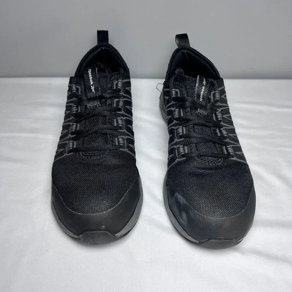 Reebok Work RB2211 Astroride Alloy Toe Shoes Black Men’s 5.5 Women’s 7.5 Safety